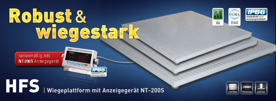 CAS HFS - Wiegeplattform